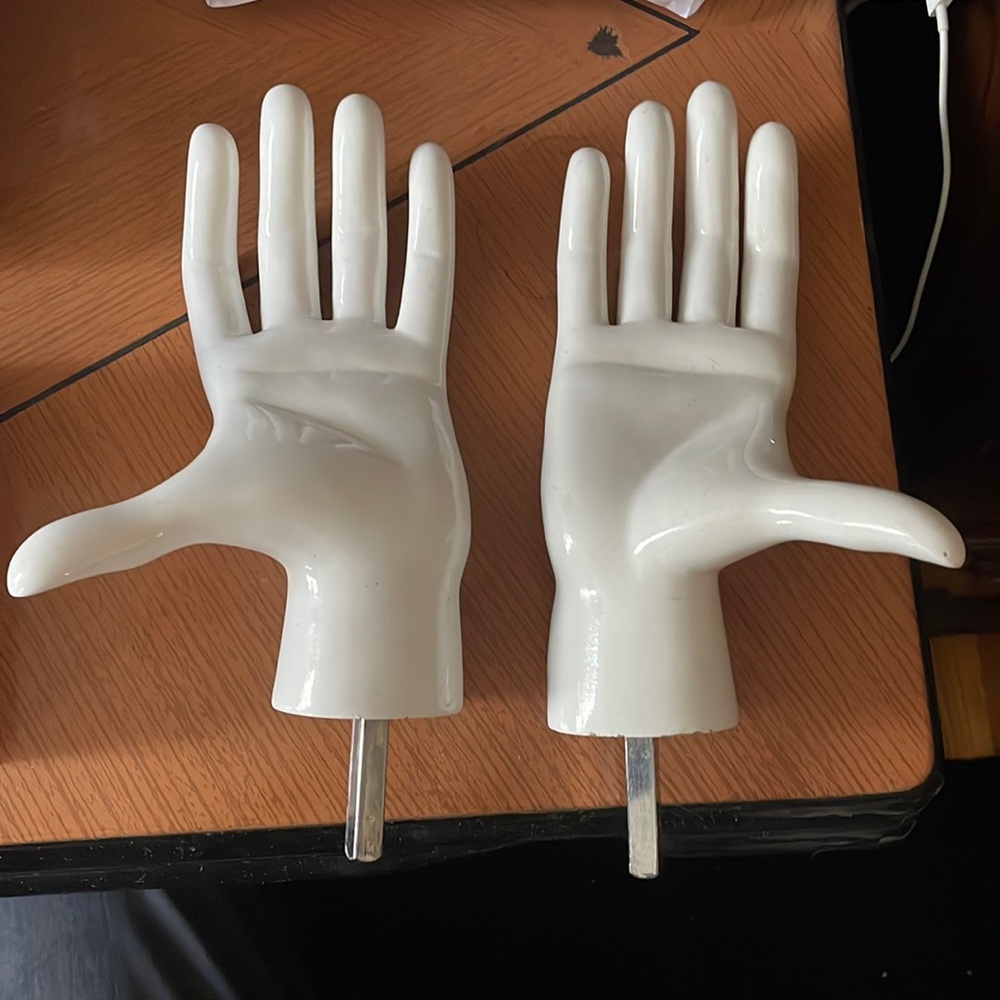 Pair of life size Mannequin hands